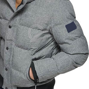 Veste d'hiver en fausse fourrure à capuche pour homme, coupe-vent, imperméable, chaude, veste en fausse fourrure à capuche pour homme pour l'extérieur - Product Image 3
