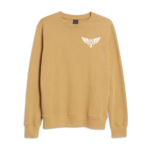 เสื้อสเวตเตอร์ผ้าฟลีซคอตตอนสำหรับผู้ชายเสื้อลำลองลายนกอินทรีโกรธ100% - Product Image 6