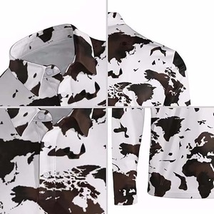 Sublimation Breathable Quick Dry <b>Golf</b> Shirts Polyester Customizable Logo Casual <b>Long</b> <b>Sleeve</b> Men's Polo Shirts Fishing Wear - Product Image 3