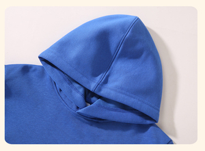 เสื้อกันหนาวมีฮู้ดหนาสำหรับเด็กเสื้อฮู้ดแบบสวมศีรษะสำหรับเด็กชายเสื้อมีฮู้ดเสื้อกันหนาวแบบหนาสำหรับฤดูหนาวโลโก้ที่กำหนดเองได้ - Product Image 5