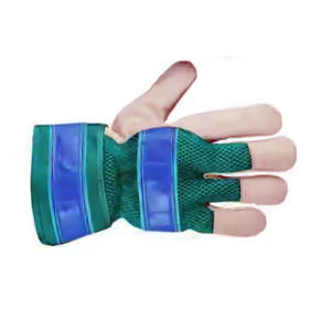 Factory Made Solid Color Working Gloves High Quality Best Selling Non-slip Leather Made Working Gloves <b>Safety</b> Working Gloves - Product Image 3