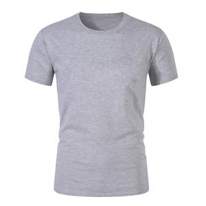 T-shirts à manches courtes 100% coton pour hommes de haute qualité nouveau Style agréable coupe surdimensionnée en gros - Product Image 5