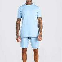 T-shirt Homme Personnalisé OEM HIFFU SPORTS WEAR, Coupe Ample, Manches Courtes, 100% Coton Élastique, Uni, pour Entraînement et Sport