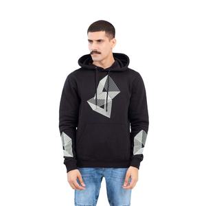 Vente en gros OEM Sweat à capuche imprimé pour hommes coton polaire tissu chaud pull à manches longues pour les sports d'hiver et les tenues décontractées - Product Image 1