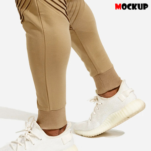 Vente en gros de pantalons de survêtement pour hommes vêtements de rue personnalisés pantalons de jogging pour hommes de sports d'été - Product Image 4