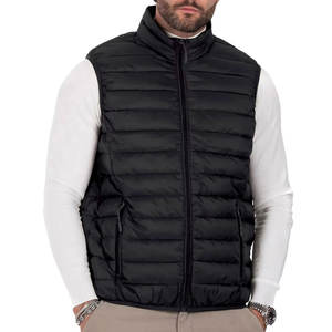 Gilet matelassé doublé polaire pour homme, léger et chaud, veste sans manches d'hiver pour l'extérieur, vêtement isolé personnalisé - Product Image 4