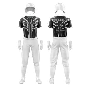 ชุดเสื้อเจอร์ซีย์เบสบอลพิมพ์ซับลิเมชันสำหรับชุดทีมกีฬาของผู้ใหญ่ - Product Image 2