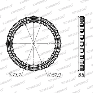 SGSY01 Sprag para BTR / Ssang Yong / DSI M11 (DSI) - Product Image 2