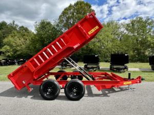 Remorque de transport hydraulique basculante d'occasion pour tracteur, freinage sur les deux essieux, capacité de charge 25001-30000 kg, moteur TH High, garantie 4 ans - Product Image 4