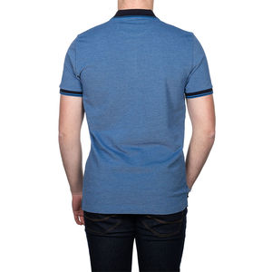 Camiseta de Calidad con Logotipo Personalizado, Ligera, Transpirable, 100% Algodón, Estilo Golf, para Hombre, Manga Corta, Corte Ajustado, Tipo Polo - Product Image 3