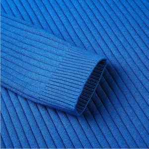 Vente en gros Pull de couleur unie High Street Pulls décontractés en polyester pour hommes - Product Image 5