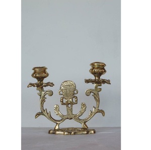 Support de bougie en laiton et aluminium personnalisé fait à la main, finition haut de gamme, style moderne, décoration d'intérieur haut de gamme - Product Image 3