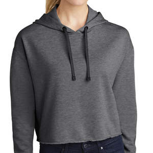 Nouvelle tendance, sweat-shirt pour femme en noir uni, fabrication sur mesure, style premium, sweat-shirt 2025, nouvelle mode avec logo personnalisé, service OEM - Product Image 1