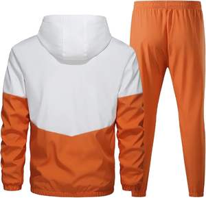 Ensemble de survêtement unisexe d'hiver, streetwear, à capuche, avec cordon de serrage, respirant, léger, imprimé, 100% coton - Product Image 3