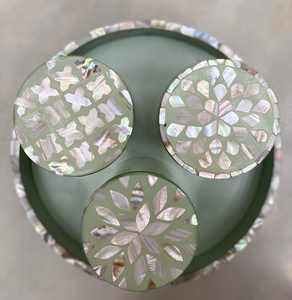 Exhibidor de Postres Único para Fiestas de Cumpleaños y Bodas, Soporte Redondo Moderno para Pastel con Diseño de Incrustaciones de Hueso, Herramientas para Pasteles, Gran Venta - Product Image 6