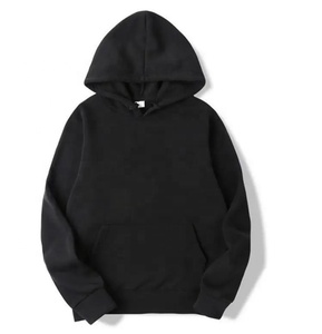 Sudadera con Capucha para Hombre de Alta Calidad, Ligera, de Algodón/Felpa, Talla Grande, Color Sólido - Product Image 4