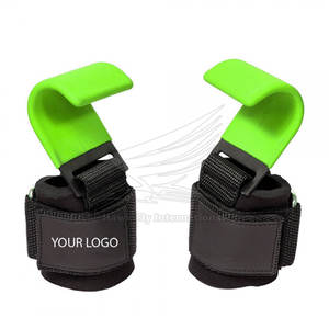 Crochets de musculation en néoprène de haute qualité avec logo personnalisé - Protection professionnelle, service OEM personnalisé, prix de gros le plus vendu - Product Image 1