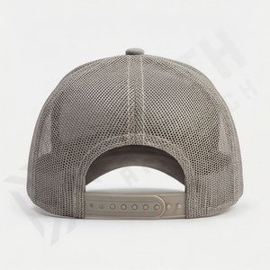 หมวกเบสบอลผ้าฝ้ายแบบกำหนดเองสำหรับผู้ชายและผู้หญิง หมวกฮิปฮอปตาข่าย หมวกทรัคเกอร์ ผ้าแคนวาส พิมพ์ลายนูน ใช้กลางแจ้ง ระบายอากาศได้ดี - Product Image 2