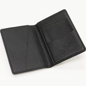 Cartera Minimalista GENTS GARB para Hombre y Mujer, de Cuero Genuino con Forro de Poliéster, Cierre Personalizado, Duradera, Tarjetero para Tarjetas Bancarias y de Crédito - Product Image 4