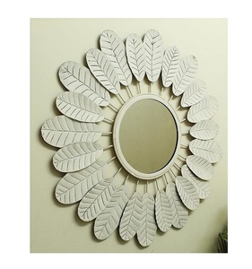 Modern Luxury Fancy <b>Wall</b> Mirrors Home Hotels & Office Best Decor Metal Art Mirror Customized Size & <b>Logo</b> Available - Product Image 1