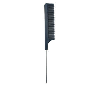 Acheter Peigne chauffant professionnel en fibre de carbone Peigne à cheveux droit Salon de coiffure Coiffure Peigne à queue de rat pour femmes - Product Image 6