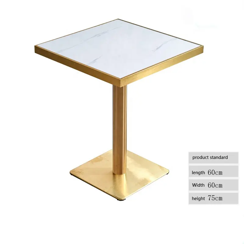 Base de table ronde chromée en acier inoxydable pour table de restaurant pour pied de table basse