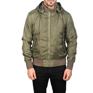 Nueva chaqueta de bombardero de Pilot Air para hombre, abrigos ajustados para hombre, chaqueta de vuelo informal, chaquetas de bombardero para hombre de Alida Sports - Product Image 4