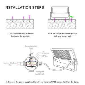 Litecent Souper Étroit 4 Degrés Faisceau RGBW 220V DMX512 Contrôle Décoration Extérieure Projecteur LED avec Design Carré IP66 - Product Image 6