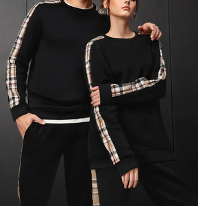 Venta al por mayor personalizado hombres chándal algodón poliéster de talla grande transpirable secado rápido a prueba de viento cordón maternidad otoño conjunto - Product Image 1