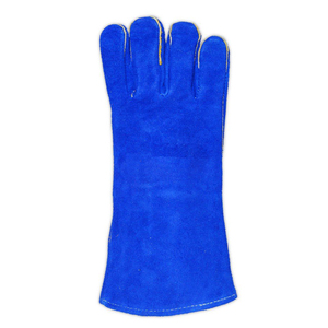 Nouveau 2025 vente en gros de gants de soudage en cuir de chèvre noir de qualité supérieure/nouveau dernier design 2025 gants de soudage - Product Image 3