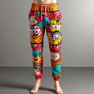 Sublimación personalizada Pantalones de chándal Hombres Jogger Impreso Fleece Oversize Sublimación Jogger Fleece Pantalones de chándal Hombres - Product Image 4