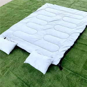 ถุงนอนผู้ใหญ่น้ำหนักเบากันน้ำได้ถุงนอนสองชั้นกลางแจ้งพร้อมหมอน2ใบ - Product Image 6