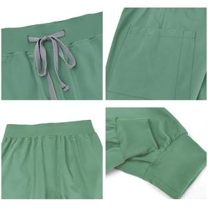 Uniformes de Hospital transpirables para hombres y mujeres, modelo Oem, uniformes de verano, conjuntos de cuello alto, uniformes de Enfermería de manga corta - Product Image 4