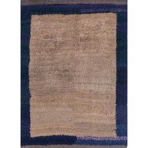 พรมขนสัตว์ถักมือสีน้ำตาลเบจ Zuri รุ่น Pae-1362 พรมปูพื้นสีพื้นสำหรับห้องนั่งเล่น ใช้ในบ้าน ทางเดิน ห้องโถง สำหรับวัยรุ่น - Product Image 1