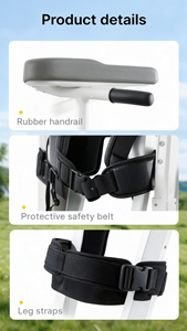 Exosquelette robotisé de rééducation des membres inférieurs de qualité hospitalière, entraîneur de rééducation du genou et de la cheville pour patients paralysés - Product Image 6