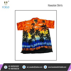 Camisas hawaianas con estampado de palmera, manga corta, en la playa para fiesta, novedad de 2023 - Product Image 4