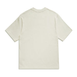 Camiseta Premium de algodón con cuello redondo para hombre, cómoda tela de punto de manga corta, logotipo personalizado, letra impresa, respetuosa con el medio ambiente, venta al por mayor - Product Image 5