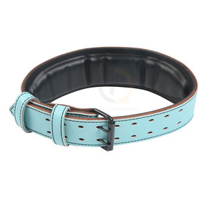 Protector de levantamiento de pesas de culturismo de alta calidad ajustable de cuero de vaca para gimnasio - Product Image 4