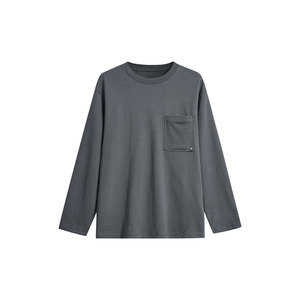 2025 High-quality Heavyweight Loose Round Neck Long Sleeved <b>T</b>-<b>shirt</b> Wholesale Oversize Acid Wash <b>T</b> <b>Shirt</b> for <b>Mens</b> - Product Image 2