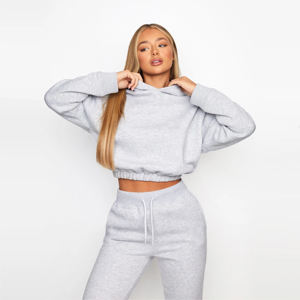 Sudaderas con capucha de talla grande para mujer, suéter recortado para mujer, suéter con capucha de invierno, gimnasio para mujer - Product Image 6