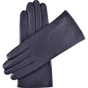 Guantes de conducción de motorista para hombre negro de cuero genuino forro invierno uso al aire libre estilo vintage ecológico OEM logotipo personalizado disponible - Product Image 1