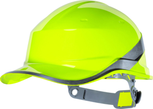 Elmetto di Protezione Baseball Colore Giallo Fluorescente - Product Image 1