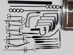 Alta calidad a estrenar amigdalectomía 27 piezas y adenoidectomía conjunto de instrumentos reutilizables conjunto de acero inoxidable recubierto negro - Product Image 5