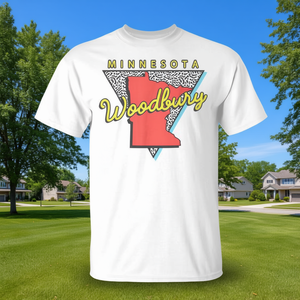 Camiseta de Woodbury Minnesota, diseño de recuerdos del estado de Mn, ropa unisex - Product Image 3