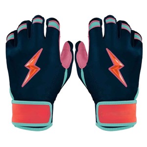 Venta al por mayor de Pakistán mejor calidad guantes de bateo de béisbol transpirable logotipo personalizado guantes de bateo de béisbol - Product Image 1