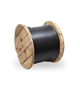 Câble plat submersible de haute qualité à 3 noyaux à 4 noyaux PVC conducteur en cuivre de couleur bleu noir Durable pour l'application de pompe de forage - Product Image 4