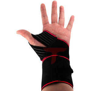 Bandes de poignet en néoprène élastique antidérapantes de haute qualité personnalisées avec logo et taille sur mesure pour le soutien sportif unisexe - Product Image 3