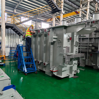 Transformateur de puissance abaisseur industriel 69 kV vers 6,3 kV, 10 kV ou 11 kV, 5-20 MVA, 50 Hz ou 60 Hz, immergé dans l'huile, ONAN ONAF, IEC 60076