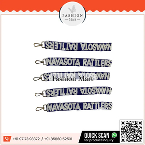 Handmade Beaded Wristlet Keychain with NAVASOTA RATTLERS Charm Bulk Product for <b>Bag</b> Parts & <b>Accessories</b> - Product Image 5