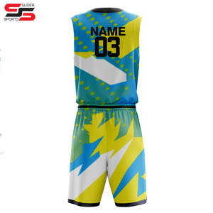 Ropa deportiva transpirable hecha a medida, tu propio diseño, Jersey ligero, Material de poliéster, uniforme de baloncesto - Product Image 2